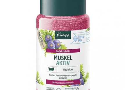 Kneipp Badekristalle 600g Muskelaktiv - Entspannendes Salzbad für müde Muskeln TK Gruppe® Grosshandel 