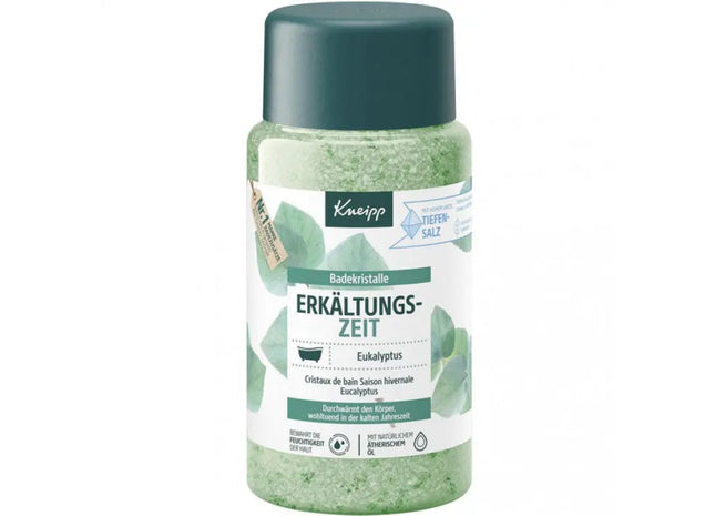 Kneipp Badekristalle 600g für Erkältungszeit - Eukalyptus Badezusatz TK Gruppe® Grosshandel 