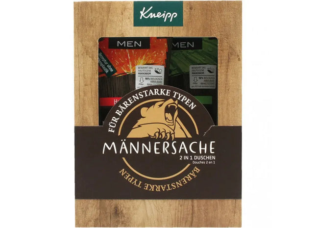 Kneipp GP Erfrischendes Duschgel-Doppelpack für Männer, 2x200 ml – Hautpflege TK Gruppe® Grosshandel 