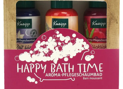 Kneipp GP Happy Bath Time Badeset, 3x100ml - Entspannendes Badeerlebnis TK Gruppe® Grosshandel 