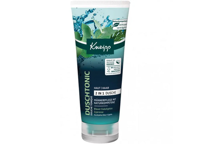 Kneipp Herren Duschwasser 2in1 200ml - Belebendes Körper- und Haarshampoo, 100 Zeichen TK Gruppe® Grosshandel 