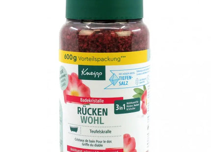 Kneipp Rückenwohl Badekristalle 600g - Mineralisches Entspannungsbad für den Rücken TK Gruppe® Grosshandel 