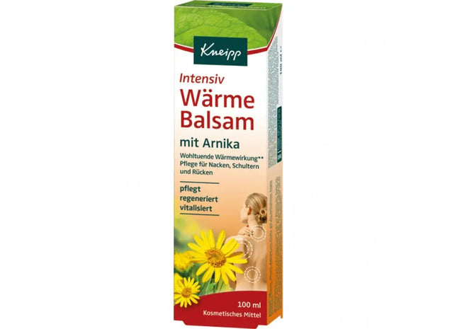 Kneipp Wärmebalsam 100ml mit Arnika - Entspannende Muskelentspannung, 100 Zeichen TK Gruppe® Grosshandel 