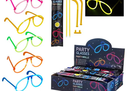 Knicklicht Partybrillen, 5er-Pack – Spaßbrillen für Events TK Gruppe® Grosshandel 