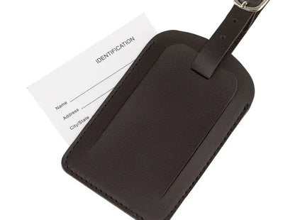 Kofferanhänger ADVENTURE in Schwarz - Praktisches Zubehör für Ihre Reiseutensilien TK Gruppe® Grosshandel 