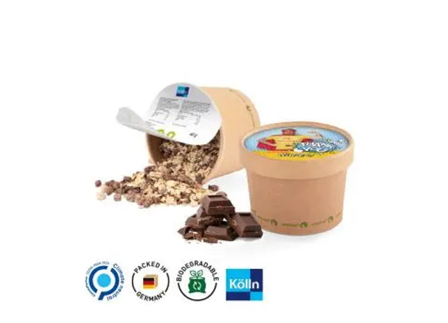 Kölln Original Schoko Hafer-Müsli im praktischen Becher – Perfektes Frühstück oder Snack TK Gruppe® Grosshandel 