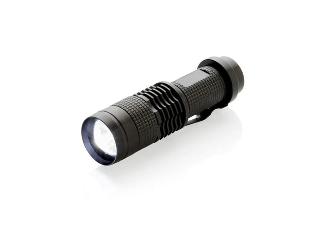 Kompakte 3W Cree LED-Taschenlampe - Schwarz, leistungsstark und tragbar für vielseitige Anwendungen TK Gruppe® Grosshandel 