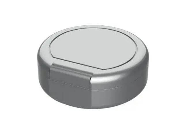 Kompakte Aufbewahrungsbox Mini-Box, Standard-Silber – Klein & Praktisch TK Gruppe® Grosshandel 