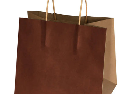 Kompakte Braune Papiertasche aus Recyceltem Material, Umweltfreundlich TK Gruppe® Grosshandel 