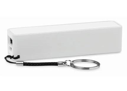 Kompakte PowerMate 2200mAh Powerbank - Schlank & Leichtgewichtig, Weiß TK Gruppe® Grosshandel 