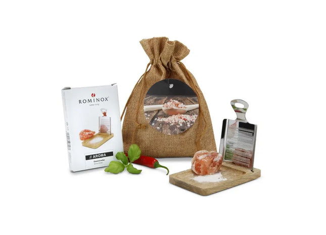 Kompakte Salzreibe Geschenkset - Für Feinschmecker und Küchenchefs TK Gruppe® Grosshandel 