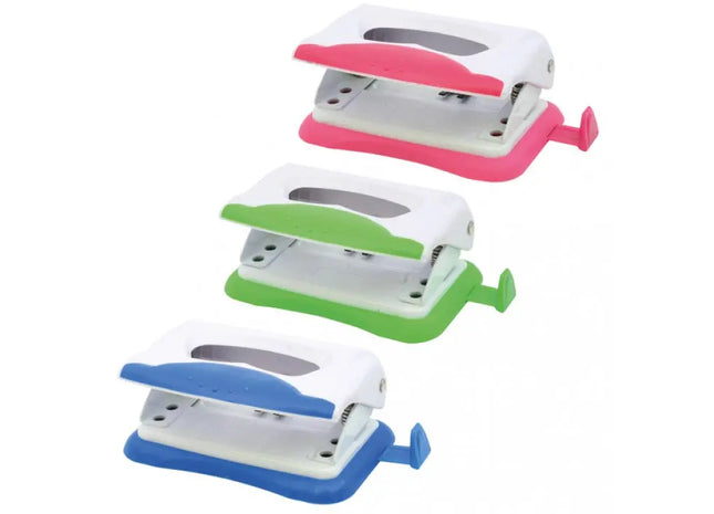 Kompakter Bürolocher mit Anschlagschiene, 11x5cm TK Gruppe® Grosshandel 