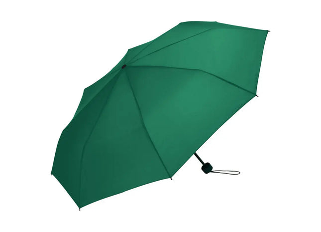 Kompakter Mini-Topless-Taschenschirm in Grün - Leicht, Windfest & Praktisch für unterwegs TK Gruppe® Grosshandel 