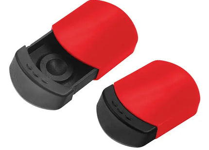 Kompakter Taschen-Aschenbecher in Schwarz-Rot - Mobil & Stilvoll TK Gruppe® Grosshandel 