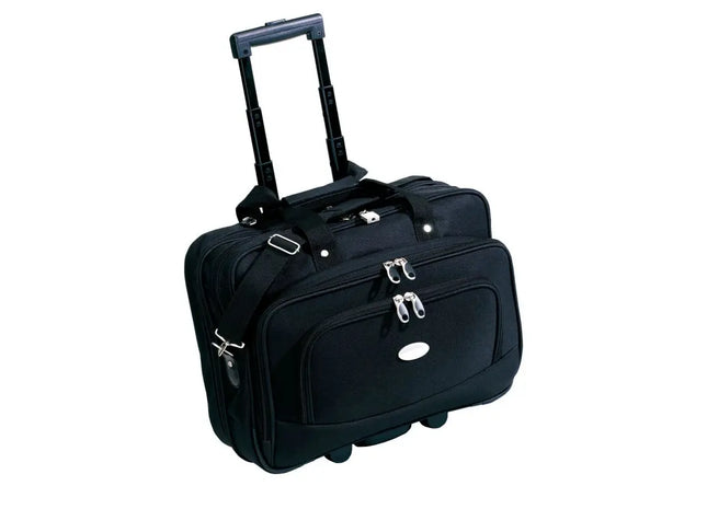 Kompaktes Bordcase MANAGER - Stilvolles Handgepäck in Schwarz für Geschäftsreisen TK Gruppe® Grosshandel 