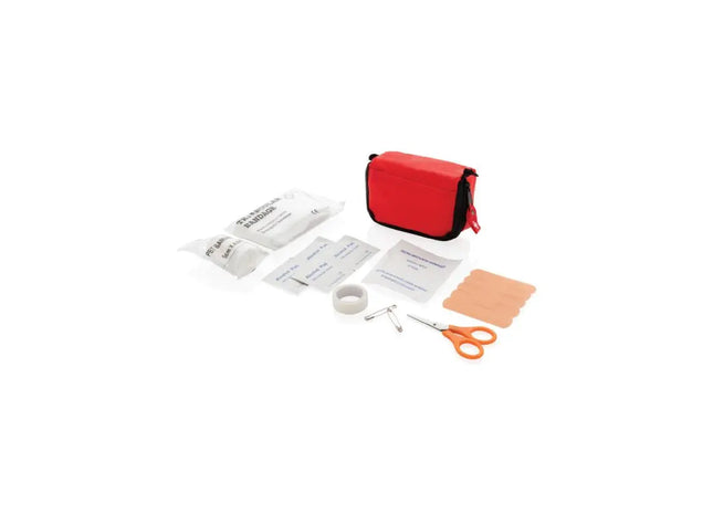 Kompaktes Erste Hilfe Set in Tasche – Rot, Mobil & Essential TK Gruppe® Grosshandel 