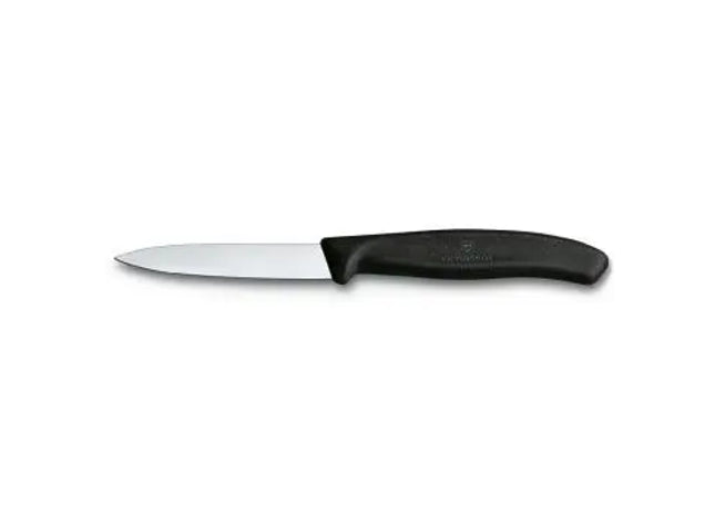 Kompaktes Gemüsemesser 8cm in Schwarz - Effizient & Handlich TK Gruppe® Grosshandel 