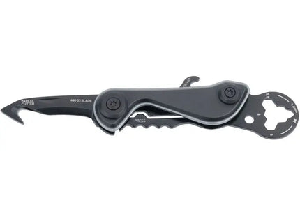 Kompaktes Mini-Tool PARCEL CUT & CART, Schwarz-Titan, Vielseitig TK Gruppe® Grosshandel 