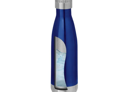 Königsblau SHOW 510ml Elegante Edelstahl-Trinkflasche TK Gruppe® Grosshandel 