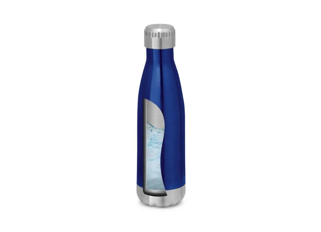 Königsblau SHOW 510ml Elegante Edelstahl-Trinkflasche TK Gruppe® Grosshandel 