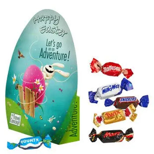 Konturen-Schachtel in Ei-Form mit Celebrations – individuell bedruckt TK Gruppe® Grosshandel 
