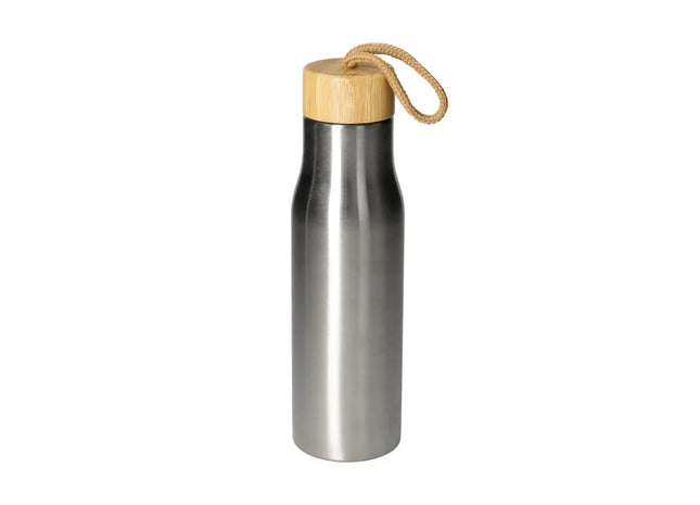Kopenhagen Wasserflasche, 500ml, Edelstahl in Silberfarbe – Ideale Hydrationslösung TK Gruppe® Grosshandel 