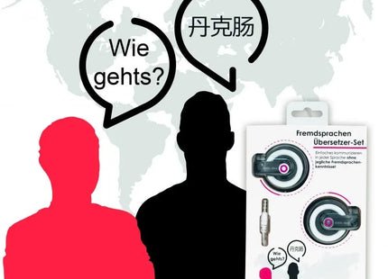 Kopfhörer Übersetzer-Set "Cool-vibes" TK Gruppe® Grosshandel 