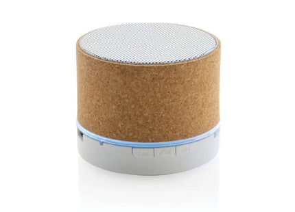 Kork Kabelloser Lautsprecher 3W - Braun, Umweltfreundlich und Tragbar TK Gruppe® Grosshandel 