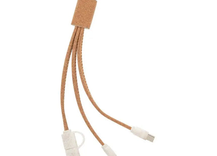 Koruku USB Ladekabel - Natur Nachhaltiges und Schnellladendes Kabel für alle Geräte TK Gruppe® Grosshandel 