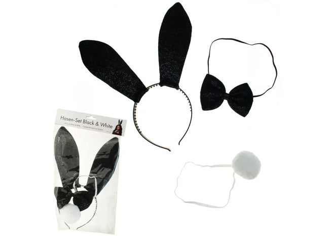 Kostüm Bunny-Set, bestehend aus 3 Teilen TK Gruppe® Grosshandel 