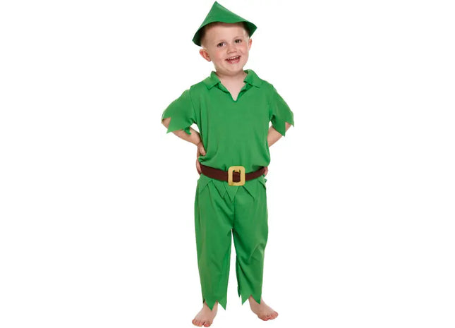 Kostüm Peter Pan Für Kleinkinder, Kinder-Verkleidung, 3 Jahre, Karneval & Fasching TK Gruppe® Grosshandel 