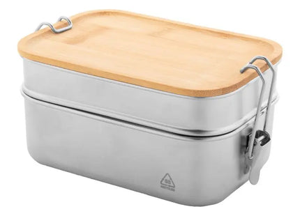 Kotetsu Lunchbox Silber, Metall-Mahlzeitenbehälter – Elegant & Praktisch TK Gruppe® Grosshandel 