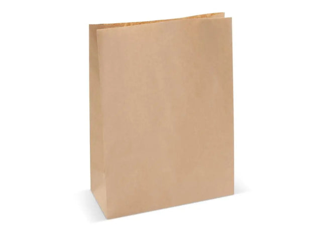 Kraftpapier-Tragetasche 70g, groß 22x10x30 cm - ökologisch, stabil TK Gruppe® Grosshandel 