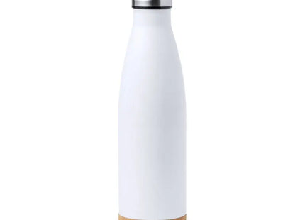 Kraten Isolierte Edelstahl Wasserflasche, 750ml - Schneeweiß TK Gruppe® Grosshandel 