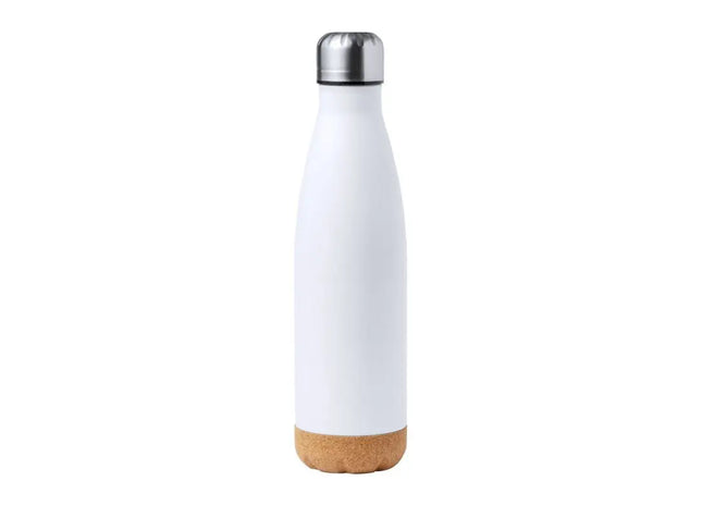 Kraten Isolierte Edelstahl Wasserflasche, 750ml - Schneeweiß TK Gruppe® Grosshandel 