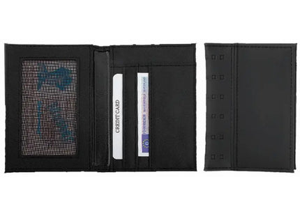 KreativDesign Ausweis-Hülle Square - Schwarz Moderne Tasche für sichere Aufbewahrung von Ausweisen TK Gruppe® Grosshandel 