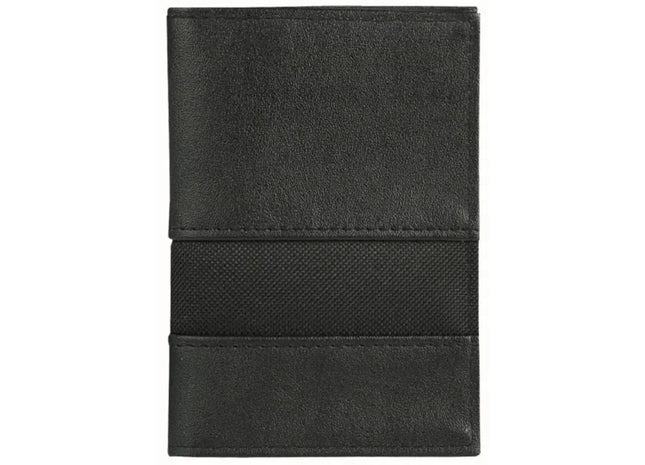 KreativDesign Ausweishülle Paper 2 - Schwarz Stilvolle Tasche für sichere Aufbewahrung von Ausweisen TK Gruppe® Grosshandel 
