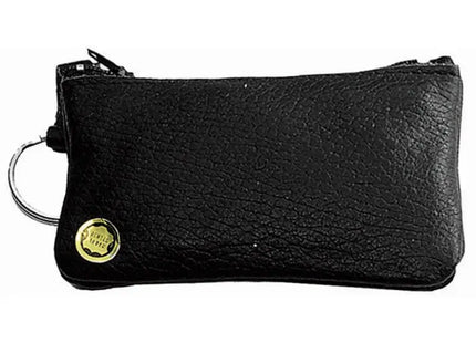 KreativDesign Kompakte Schlüsselmappe 'Classic' - Stilvolles Schwarz TK Gruppe® Grosshandel 