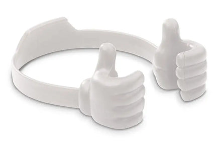 Kreativer Smartphone-Ständer 'Hände' in Weiß - Stilvoll und Funktionell TK Gruppe® Grosshandel 