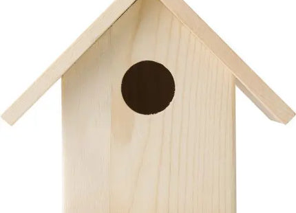 Kreatives Vogelhaus 'Wesley' mit Malset, DIY Nistkasten in Braun TK Gruppe® Grosshandel 