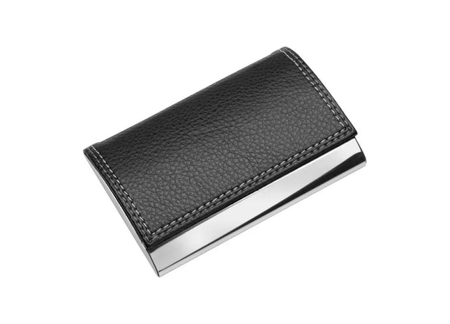 Kredit- und Visitenkartenbox RE98-ELVERSUM in Chromfarben - Edles & Praktisches Design TK Gruppe® Grosshandel 