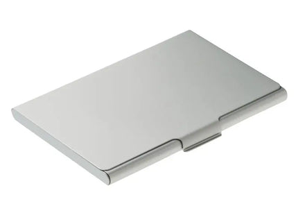 Kredit- und Visitenkartenbox RE98-LIGHT - silber: Leichtes und elegantes Kartenetui TK Gruppe® Grosshandel 