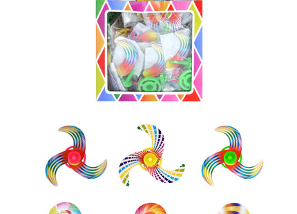 Kreisel, 4,2 x 7,5 cm, 3 Farben, verschiedene Designs TK Gruppe® Grosshandel 