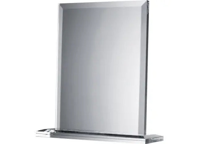 Kristallklare Glastrophäe mit robustem Basissockel - Durchsichtig, 100 Zeichen TK Gruppe® Grosshandel 