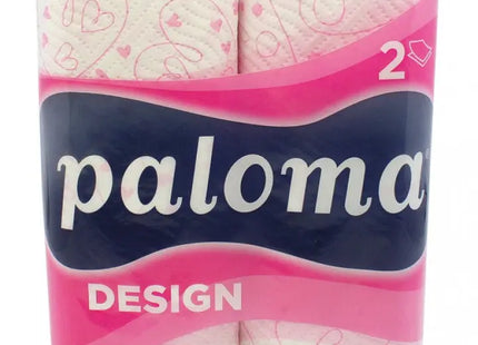 Küchenrolle 2-lagig, 100% Zellulose, 220x222mm, 2er-Pack, Hochsaugfähig TK Gruppe® Grosshandel 