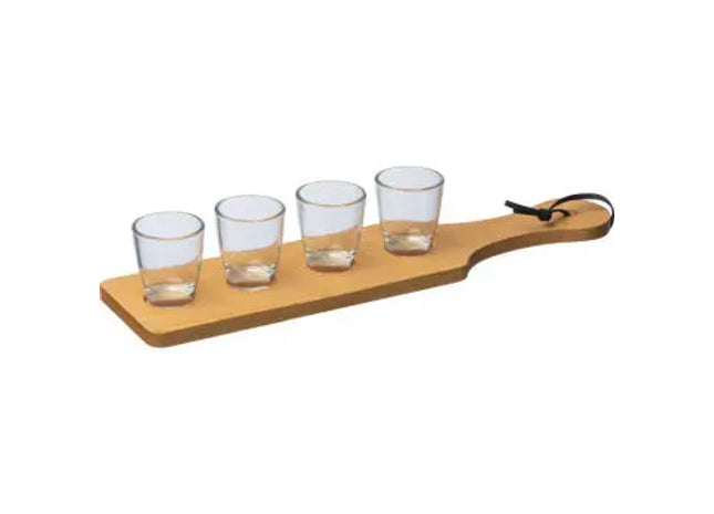Kufstein Schnapsgläser-Set in Beige – Eleganz für besondere Anlässe TK Gruppe® Grosshandel 