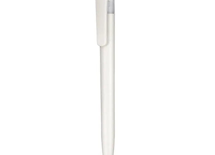 Kugelschreiber BIO-STAR - Frost-Weiß, Ökologischer Premium Schreibstift TK Gruppe® Grosshandel 