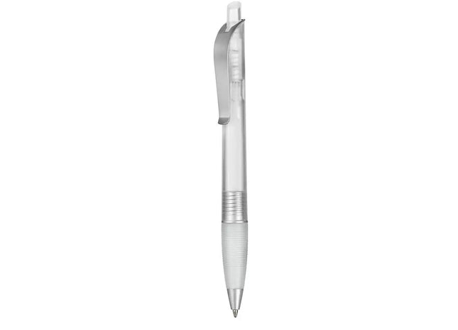 Kugelschreiber BOND FROZEN - Frost-Weiß, Eleganter Kühler Schreibstift TK Gruppe® Grosshandel 