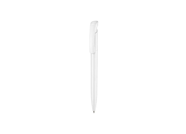 Kugelschreiber CLEAR - Transparent Weiß, Eleganter Durchsichtiger Stift TK Gruppe® Grosshandel 