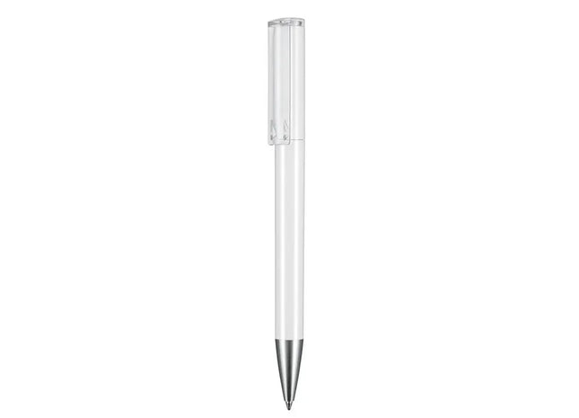Kugelschreiber LIFT ST - Transparenter Weißer Stift mit Klarem Design TK Gruppe® Grosshandel 